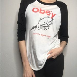 Obey Quarter Sleeve Tee